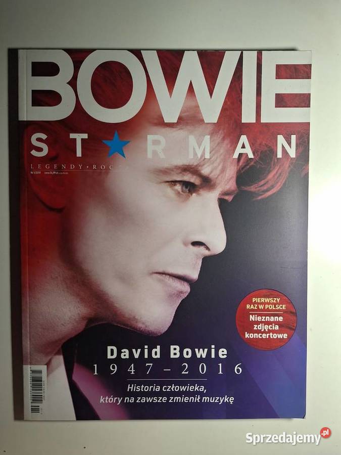 DAVID BOWIE STARMAN Legendy Rocka Wydanie mazowieckie Warszawa