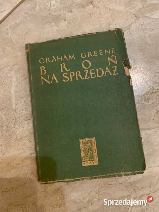 "Broń na sprzedaż" - Graham Greene - książka z 1951 r. - HIT