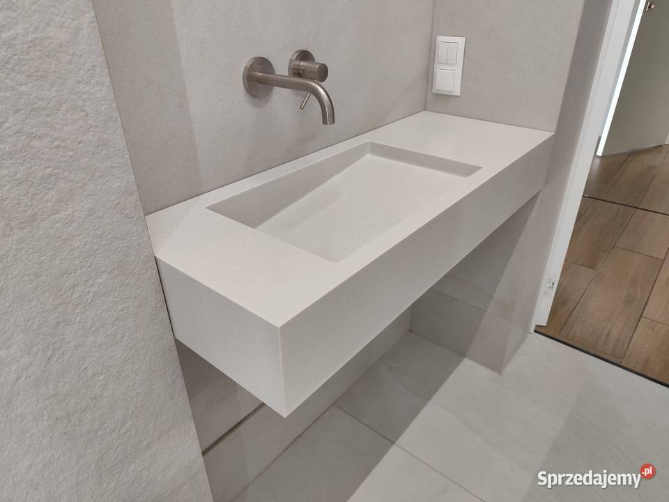 Umywalki na wymiar Corian HiMacs Grandex Kerrock Kraków