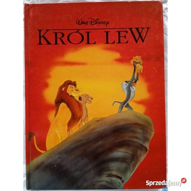 Król Lew Disney Walt Świdnica sprzedam
