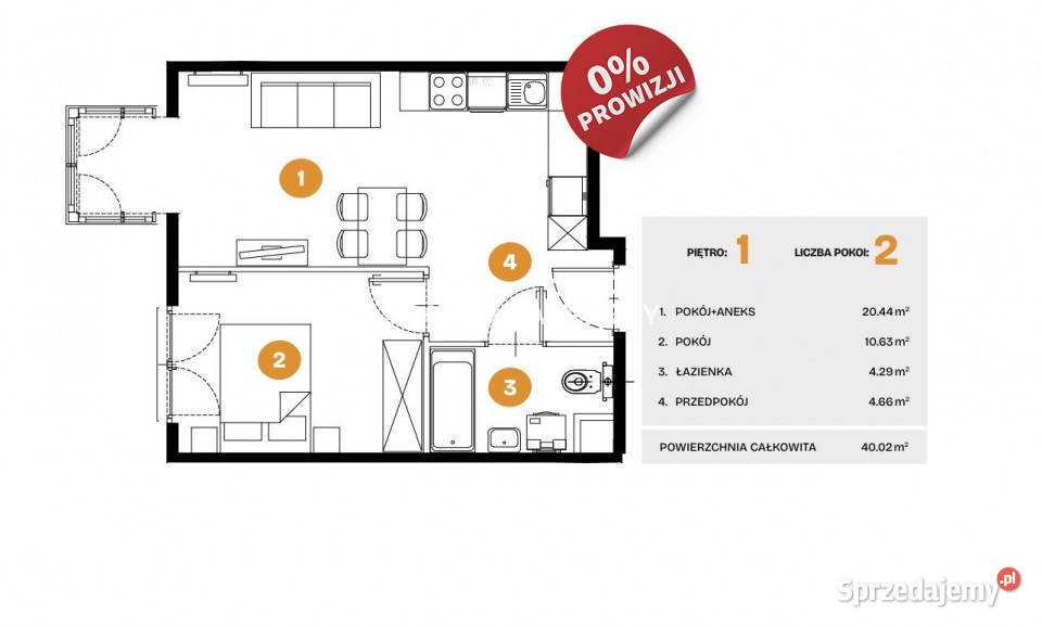 Mieszkanie Kraków Na Błonie 4002m2 2pokojowe małopolskie sprzedam