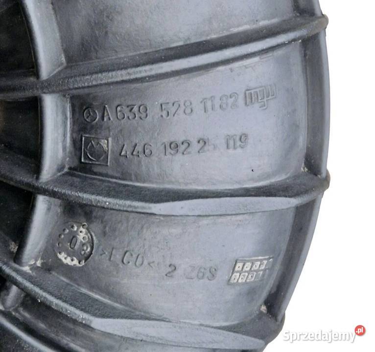 PRZEWÓD POWIETRZA TURBINY MERCEDES VITO W639 W Działoszyce