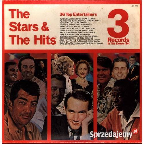 The Stars The Hits 36 Top Entertainers 3 LP USA