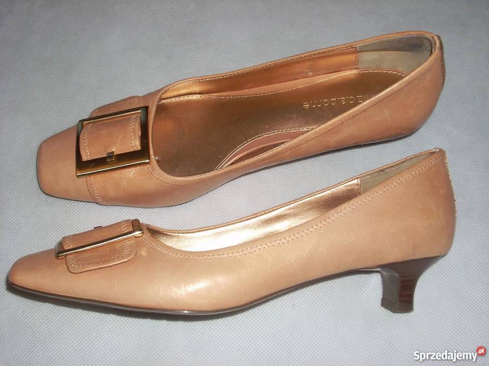 LIZ CLAIBORNE skórzane pastelowe NOWE 39 8M 395 małopolskie Nowy Sącz