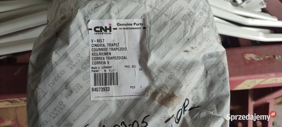 Pasek separatora obrotowego Holland cx csx