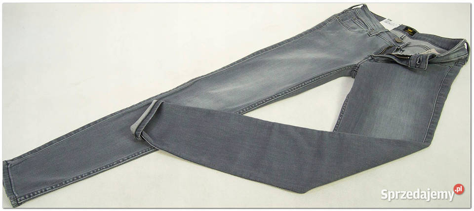 Spodnie damskie Lee Scarlett Grey Skinny W27 L35 warmińsko-mazurskie Pisz sprzedam