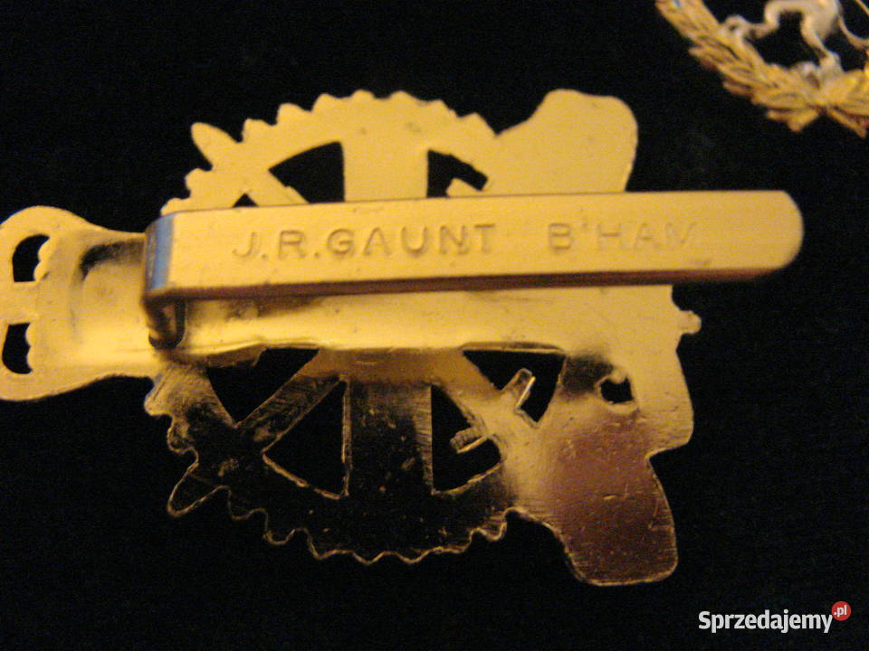 Army Apprentice School odznaka na czapkę Gaunt Pruszcz Gdański