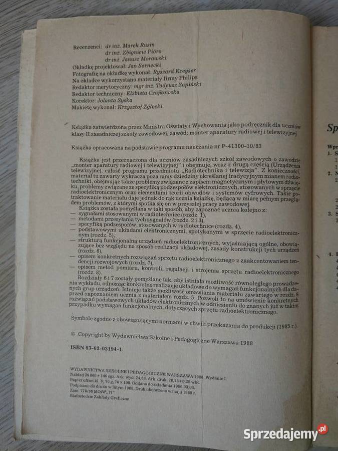 Urządzenia radiowe schemat Pozostałe Gdańsk