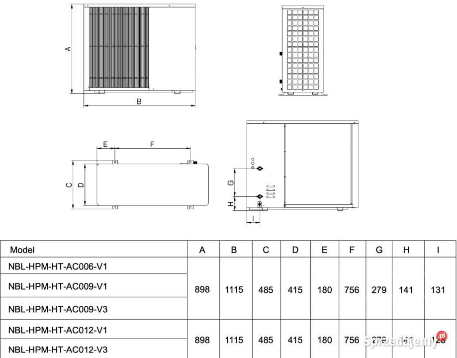 Najnowocześniejsza POMPA CIEPŁA NOBEL 12 kW R290 Koszalin sprzedam