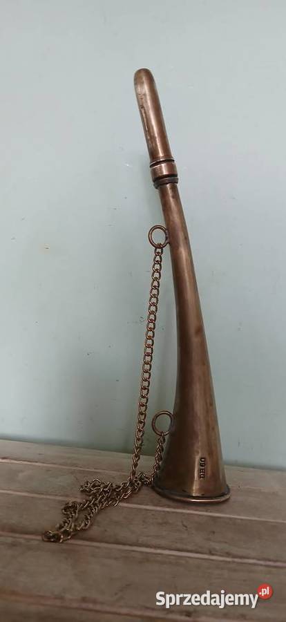 Mosiezna trąbka sygnalowa blaszane Kraków