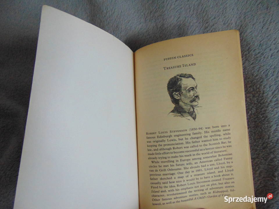 Treasure Island Robert Louis Stevenson Wyspa miękka Lublin sprzedam