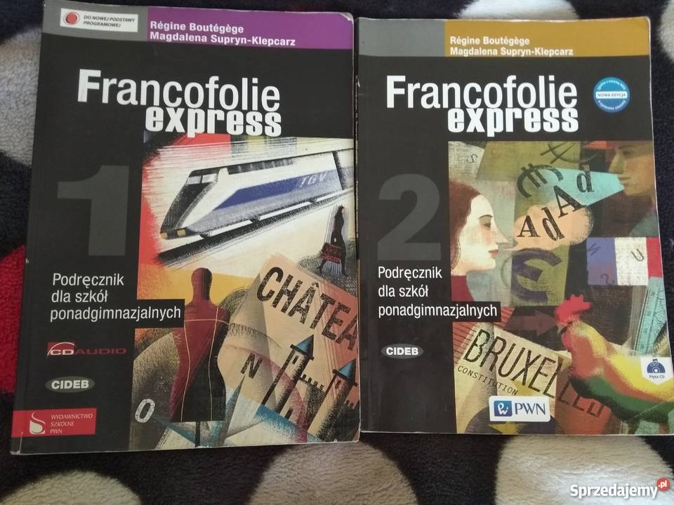 .Francofolie express 1, 2 PWN Podręcznik dla liceum/techniku