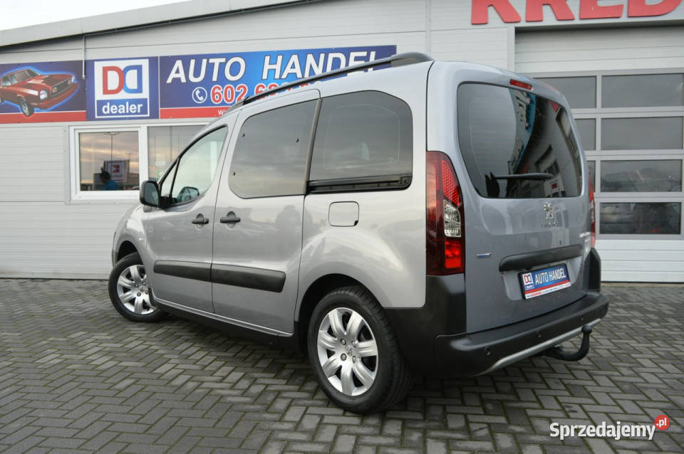 Peugeot Partner Tepee 12i Gaz LPG Bezwypadkowy lakier metallic Hrubieszów