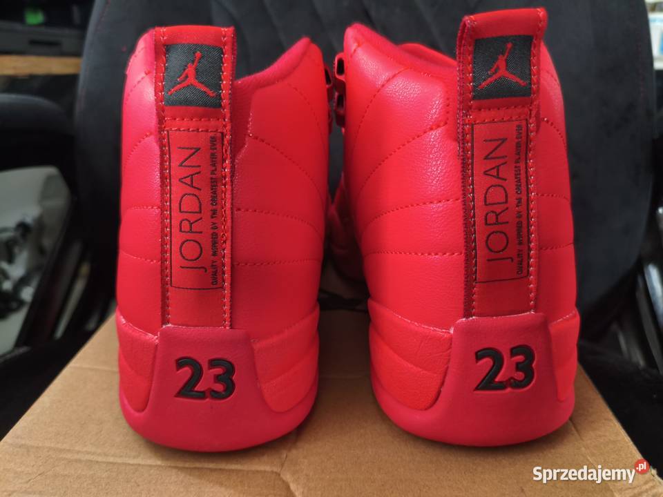 Air Jordan 12 Retro r43 czerwone