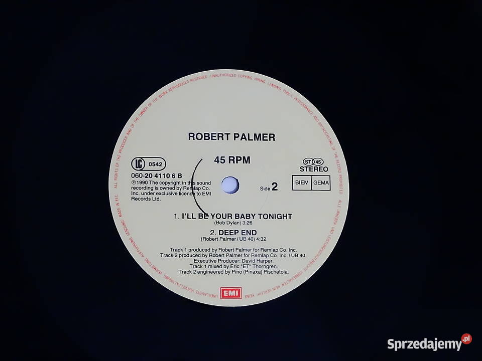 Robert Palmer UB40 Ill Be Your Baby Tonight Maxi płyta winylowa Biłgoraj sprzedam