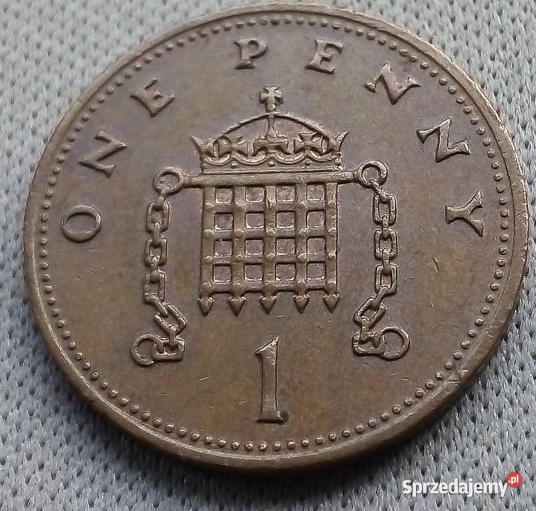 WIELKA BRYTANIAONE PENNY1991 r 2 Legionowo