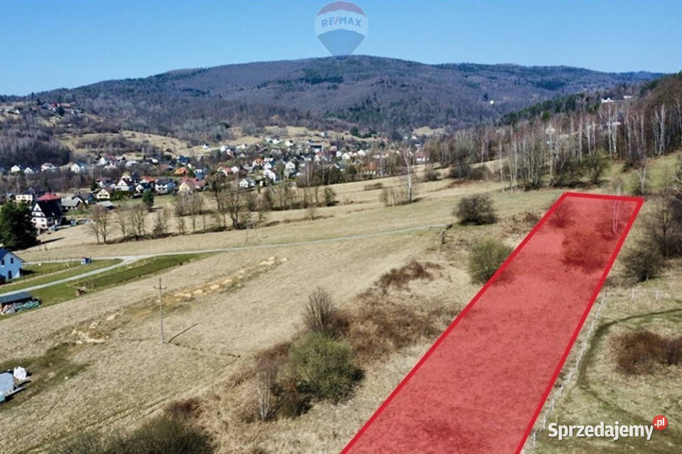 Działka budowlanorolna idealna 20m śląskie Łękawica