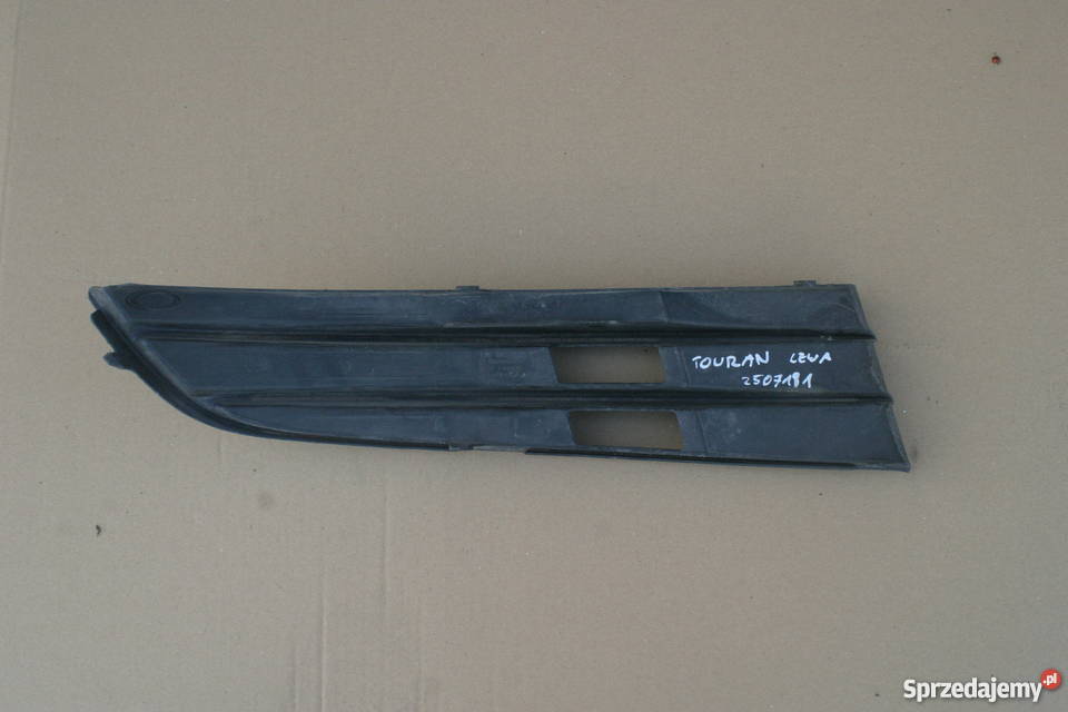 VW TOURAN LIFT FL LEWA KRATKA PLASTIK ZDERZAKA