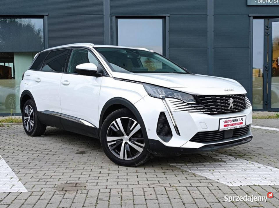 Peugeot 5008 2021r FV23 7 MIEJSC Full LED Kam360 Kraków