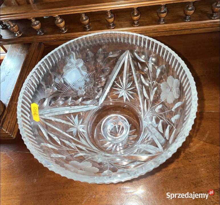 Misa na nodze Kryształ Przezroczysta Piękność Porcelana i szkło Gdańsk sprzedam