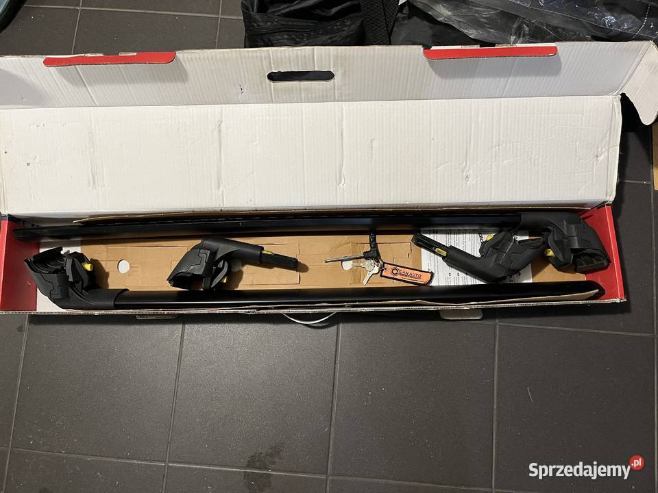 bagażnik dachowy na relingi zintegrowane Turtle Bagażniki sprzedam