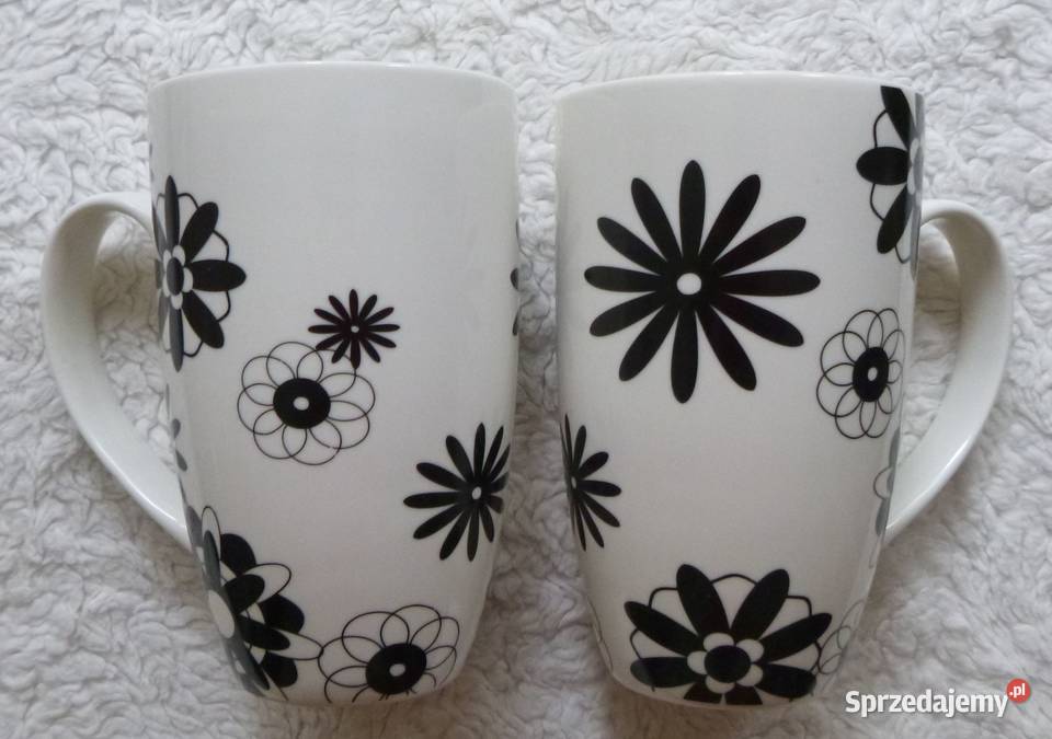 Ceramiczny kubek w kwiaty 2 Ceramika i szkło Warszawa