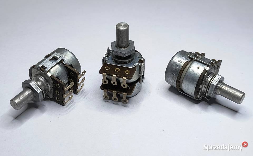 Potencjometr 2x10kB Unitra TELPOD