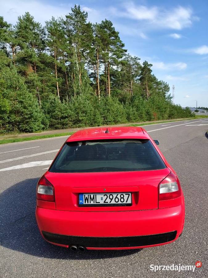 Audi S3 18T QUATTRO 270 BAM Rok produkcji 2002 mazowieckie sprzedam