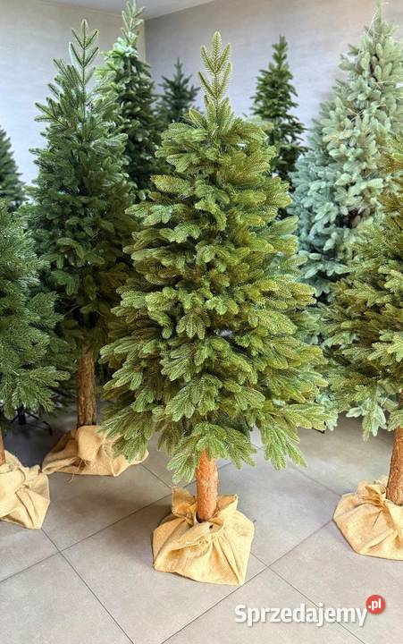 Choinka sztuczna Świerk RealTree 3D na PNIU 160 Wyposażenie wnętrz Koziegłowy