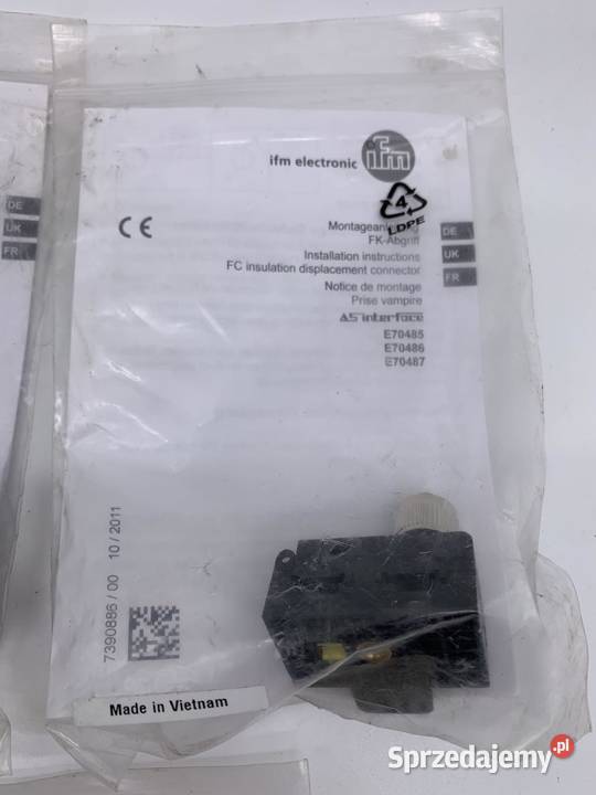 IFM E70487 Connector FC Splitter Warszawa