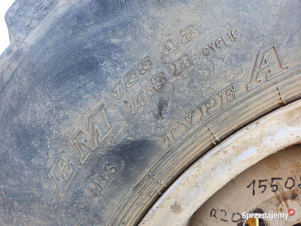 OPONA VOLVO L35BZ 4 OPONY R20 DUNLOP osobowe kujawsko-pomorskie Lipno sprzedam