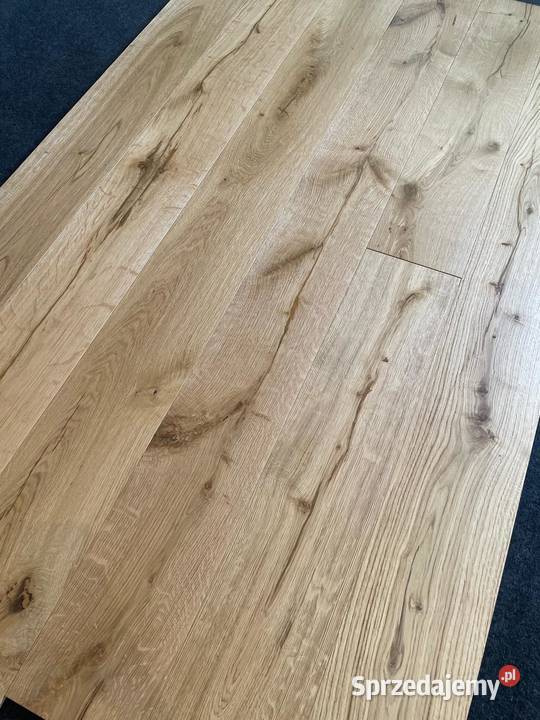 Deska dębowa 15x190x1900 Rustic Elegance Lakier Rzeszów