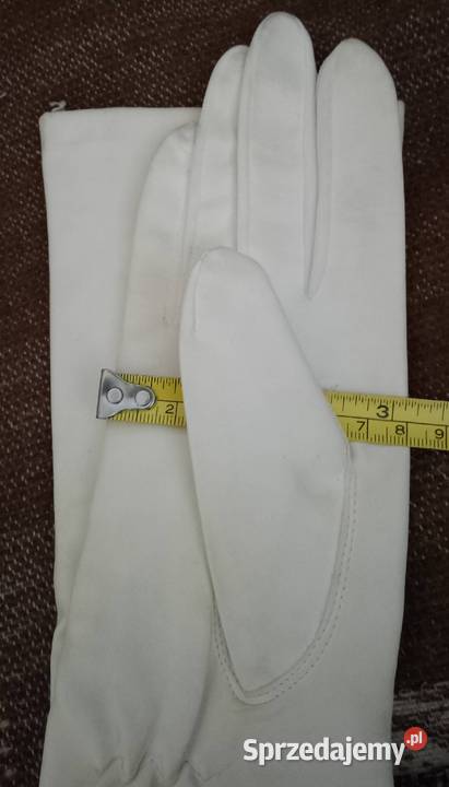 Długie rękawiczki z delikatnej skórki Nakło nad Notecią sprzedam