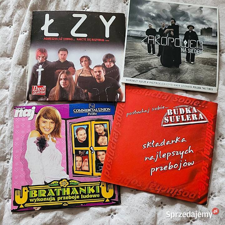 Budka Suflera Brathanki Zakopower Łzy 4 płyty CD Chełmno