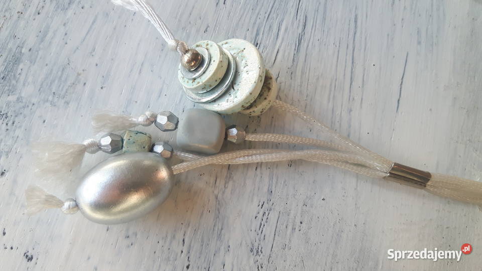 Naszyjnik ceramiczny ręcznie wykonany Biżuteria dla Pań Otwock sprzedam