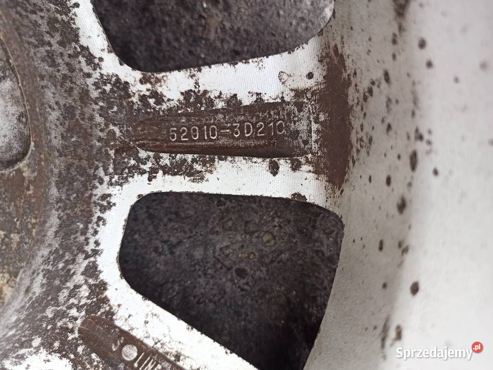 Felgi Aluminiowe HYUNDAI 6J x 15 Średnica 15" Radzyń Podlaski