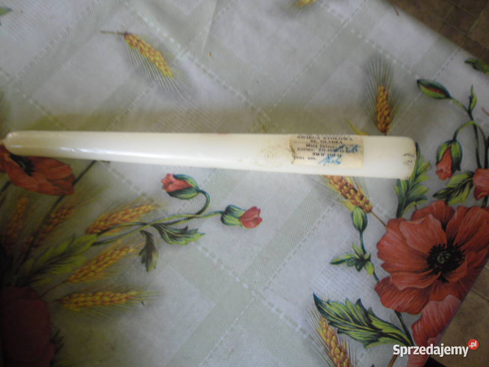 Świece gospodarcze kolorowe mazowieckie Zwoleń