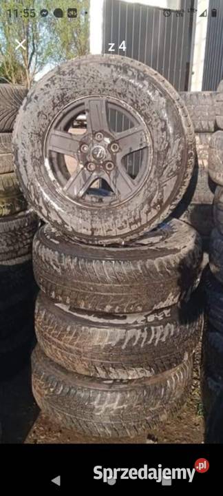 Opony z felgami Nokian WR SUV3 265x70xR17 Krasnystaw