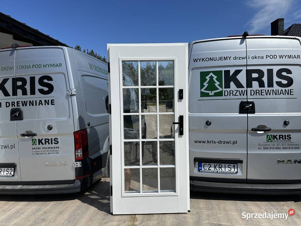 Drzwi drewniane RĘKI Amerykańskie ZEWNĘTRZNE W Gdańsk sprzedam