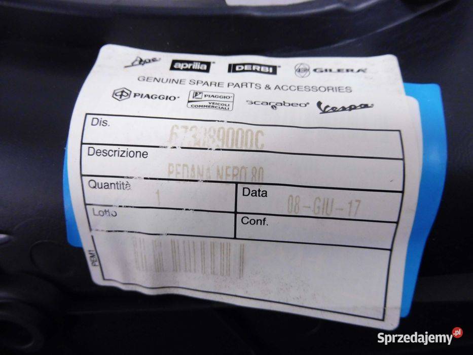 Piaggio Fly 50 125 150 4T 2V 1215r nowa podłoga Poznań