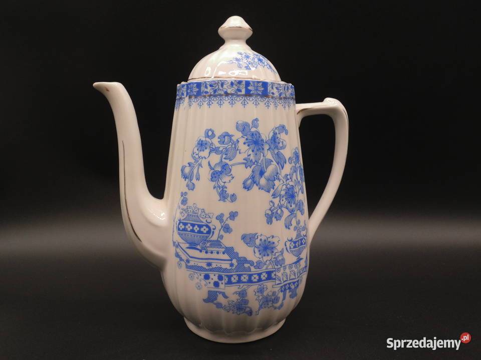 Porcelanowy dzbanek do kawy China Blau wielkopolskie Raszków sprzedam