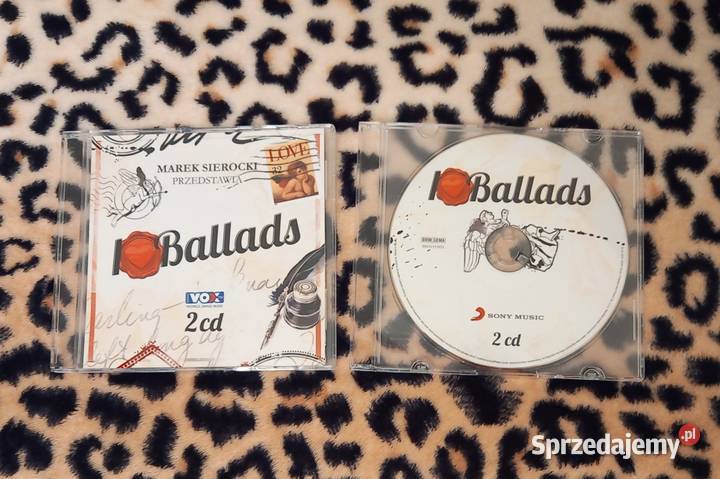 Płyty CD I love ballads seria Marek Sierocki Kraków