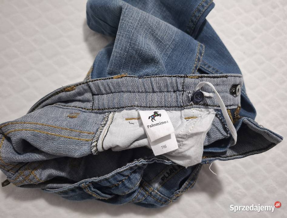 Spodnie chłopięce dżinsy niebieskie CA 116 Czeladź