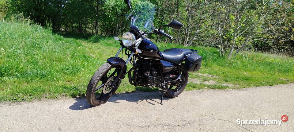 Romet soft 2 CHopper 125c EURO 5 12 2021r katB chopper Radlin