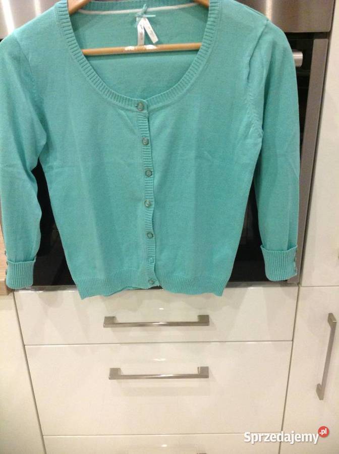 Sweterek Rozpinany Damski ATMOSPHERE S Zielony Nowa Sól