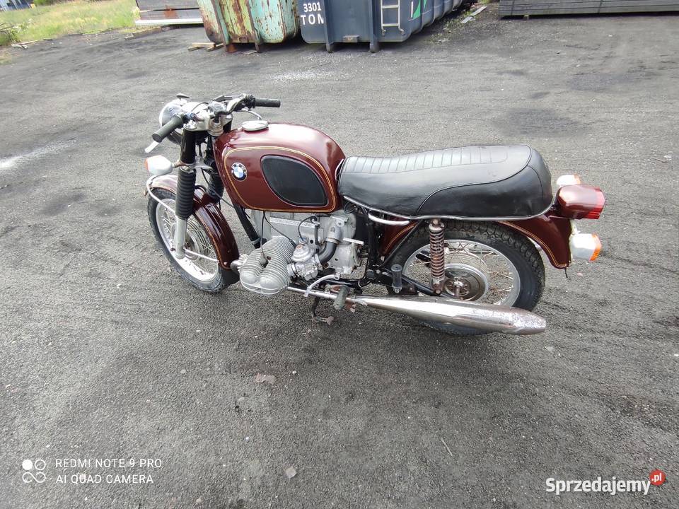 Bmw r755 piekny klasyk wszystko sprawne palaący Leszno