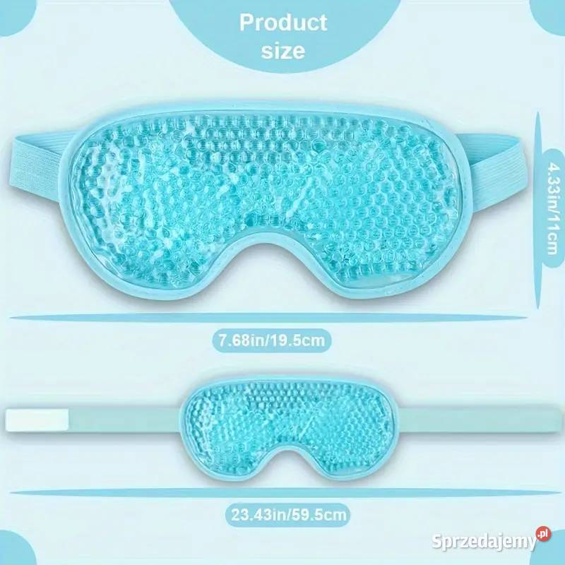 Maska Żelowa na Oczy Wielofunkcyjna AS