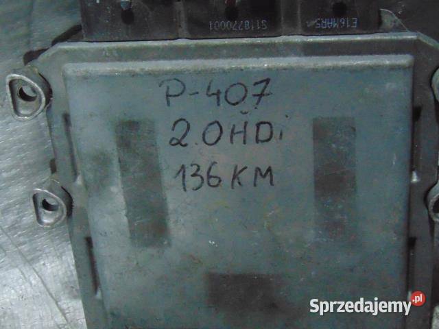 KOMPUTER SILNIKA PEUGEOT 407 20 HDI 5WS40204ET
