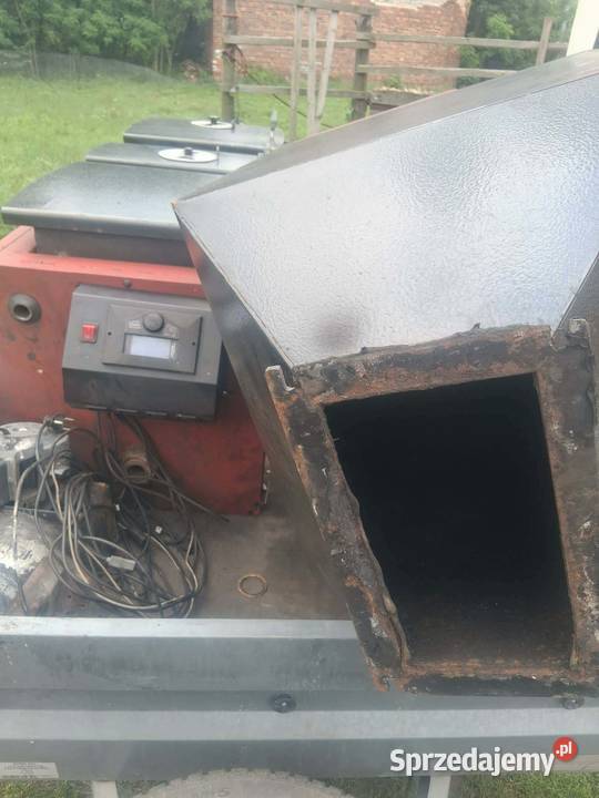 Piec CO Sargas z podajnikiem ślimakowym Grabostów sprzedam