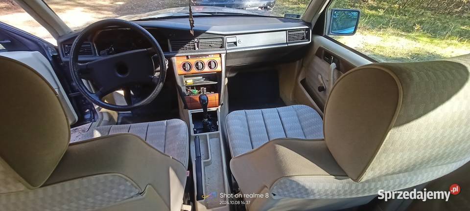 Mercedes 190 W201 fotel kierowcy kremowy osobowe Skarżysko-Kamienna